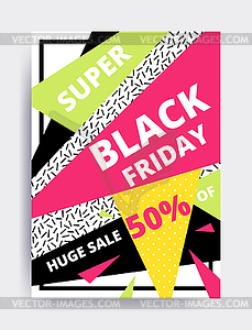 Sale banner template - vector image