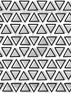 Geometric seamless pattern. Repeating abstract - vector clipart