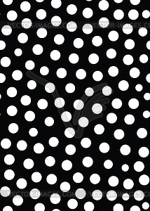 Geometric seamless pattern. Repeating abstract dots - vector clip art