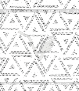 Geometric seamless pattern. Repeating abstract dots - vector clipart / vector image