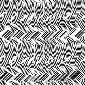 Geometric striped seamless pattern. Repeating - vector clip art