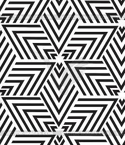Geometric seamless pattern. Modern triangle texture - vector image