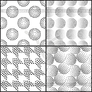 Abstract geometric seamless pattern. Repeating - vector clip art