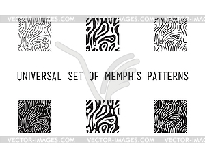 Universal lineal geometric seamless pattern - vector clipart