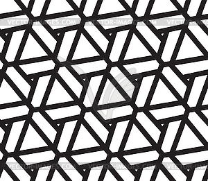 Triangle seamless pattern - vector image