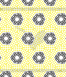 Seamless pattern perforation background - vector image