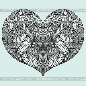 Shape of heart - vector image