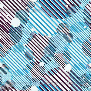 Seamless geometric abstract pattern - vector image