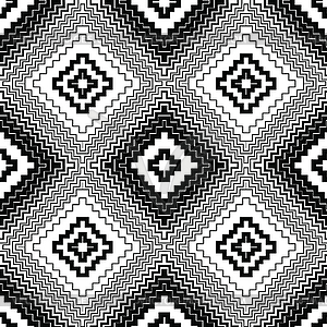 Abstract seamless pattern. Modern stylish texture - vector image