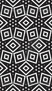 Abstract geometric seamless pattern - vector clipart