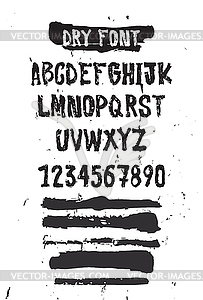 Font - vector image