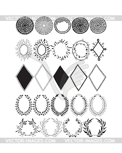 Elements of design - vector clip art