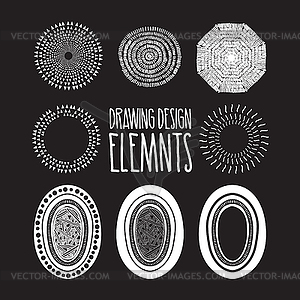 Elements of design - vector clipart