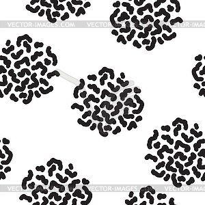 Seamless pattern. Casual abstract doodle texture - vector clipart