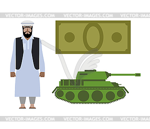 Set of icons for military conflict in Syria. - vector clipart