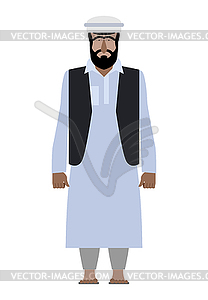 Syrian refugee. Resident of Pakistan national - vector clip art