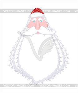 Ded Moroz- Russian Santa Claus. Santa of Russia - vector clipart