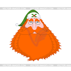 Santa Claus Ireland Daidi na Nollag Irish - vector image