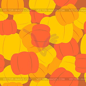 Military texture of pumpkins. Army background of - vector image