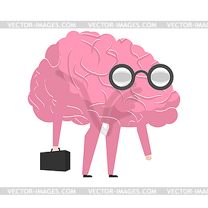 smart brain cartoon