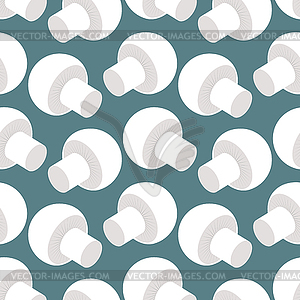 Champignons seamless pattern background. Mushrooms - vector clipart