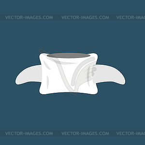 Vertebra . Bone spine. Medical anato - color vector clipart