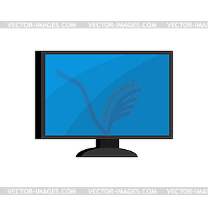 Computer . monitor PC. illust - vector clipart