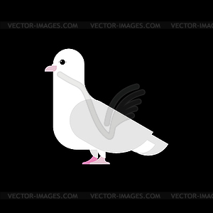 Pige . Dove. illustra - vector clipart