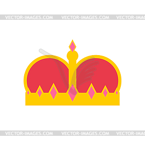 King Crown . Royal Cap - vector image