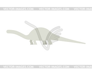 Diplodocus dinosaur . Ancient animal. Dino - vector clipart