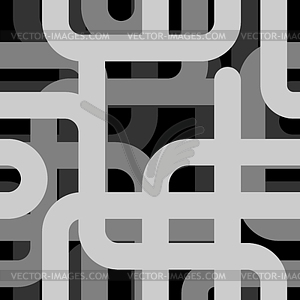 Linear pattern seamless. Line abstract background. - vector image