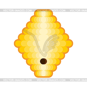 Hive . Bee house. illustratio - stock vector clipart