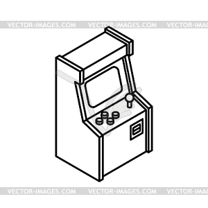 arcade machine clipart