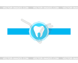 Belt tooth fairy . waistband Buckle of teeth - vector image