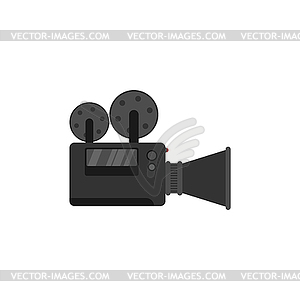 Video camera . camcorder icon sign - vector clip art