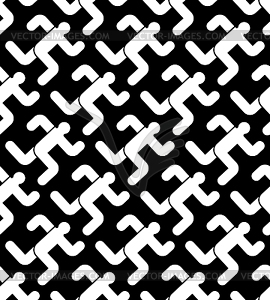 Running man pattern seamless. Run background. - vector clip art