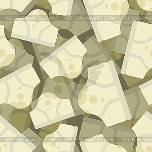 Dirty panties pattern seamless. Unclean shorts - royalty-free vector image