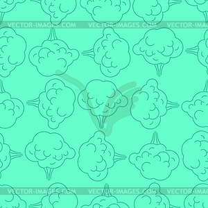 Farting pattern seamless. Fart background. Green ga - vector clip art