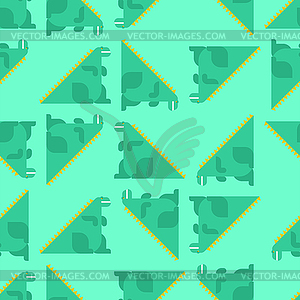Dragon cartoon pattern seamless. Dinosaur - vector clipart