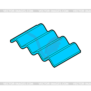 Wave isometric style. ocean wave - vector clip art