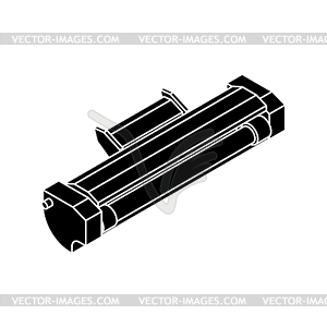 Printer toner cartridge . ink Laser Jet printer - vector image