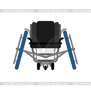 Sports wheelchair . Disabled Sports. Medical illu - vector image