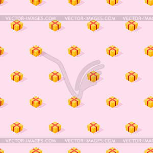 Christmas Trendy decoration pattern seamless. Xmas - vector clip art