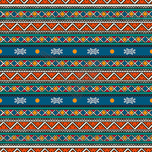 Tribal seamless pattern - vector image