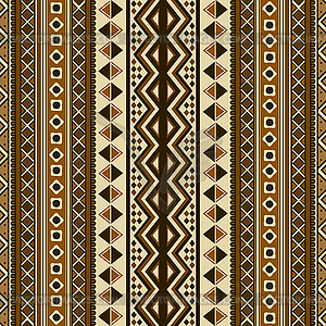 Seamless ethnic pattern - vector image