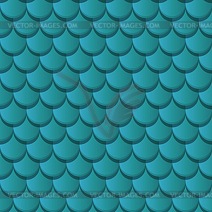 Голубая глина черепица - клипарт в векторном виде