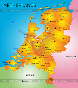 Netherlands - vector clipart