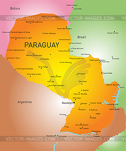 Paraguay - vector clipart