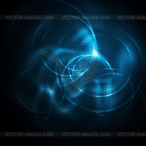 Dark blue shiny design - vector clipart