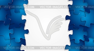 Bright technology puzzle background - vector clipart